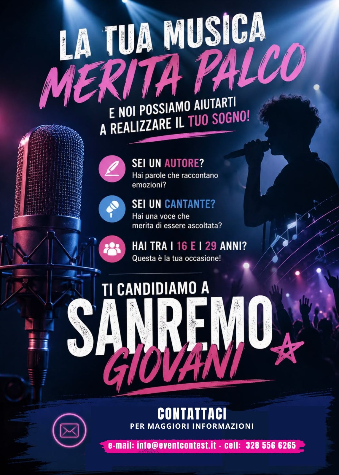 TI CANDIDIAMO A SANREMO GIOVANI